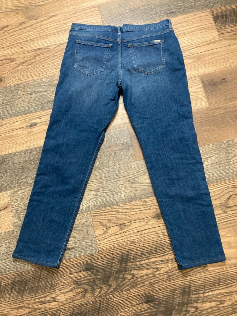 Eddie Bauer Boyfriend Jeans Womens 12 (actual 37x31) Blue Denim - Picture 6 of 6